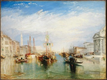  Canal Kunst - der Canal Grande Venedig romantische Turner